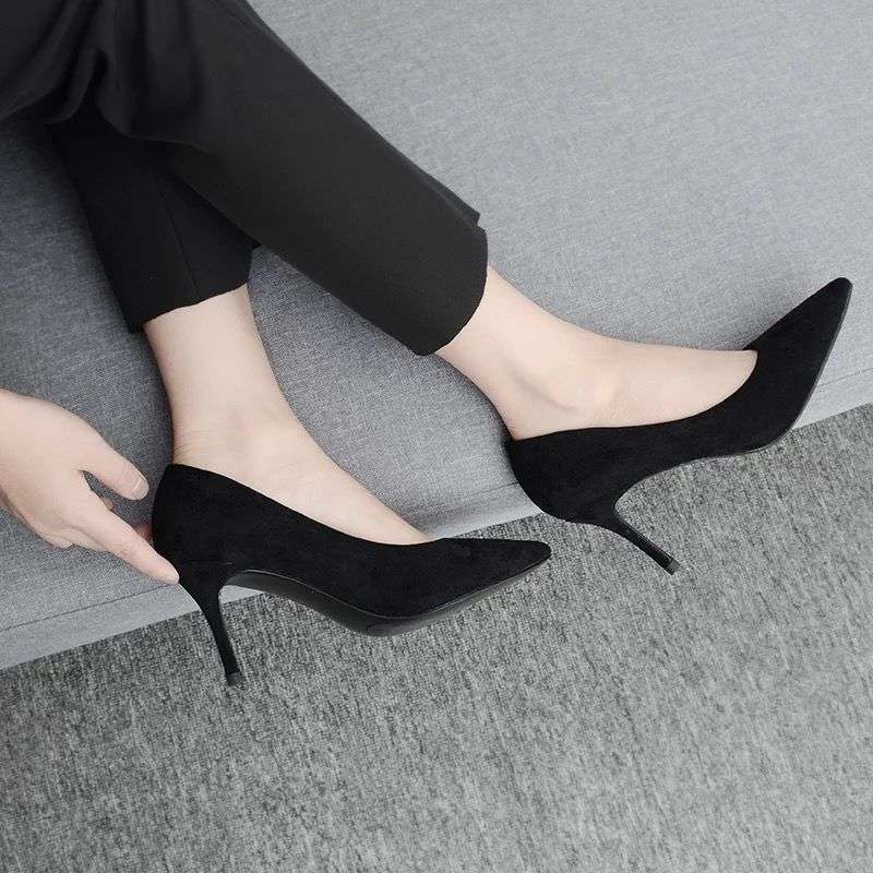 ハイヒール エレガントポインテッドトゥパンプス