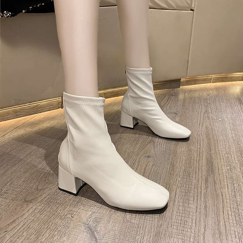 ハイヒール スタイリッシュ美脚ブーツ