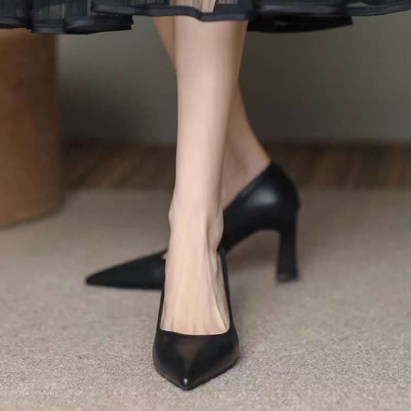 ハイヒール スタイリッシュ美脚パンプス